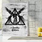 The Deathly Hallows by Nikita Abakumov on GIANT ART - gray digital painting