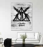 The Deathly Hallows by Nikita Abakumov on GIANT ART - gray digital painting