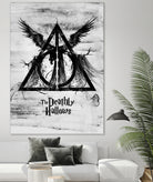 The Deathly Hallows by Nikita Abakumov on GIANT ART - gray digital painting