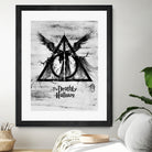 The Deathly Hallows by Nikita Abakumov on GIANT ART - gray digital painting