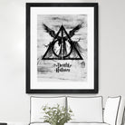 The Deathly Hallows by Nikita Abakumov on GIANT ART - gray digital painting