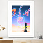 Jelly Clouds Assemblage by Aesthetic Vaporwave on GIANT ART - blue photo illustration