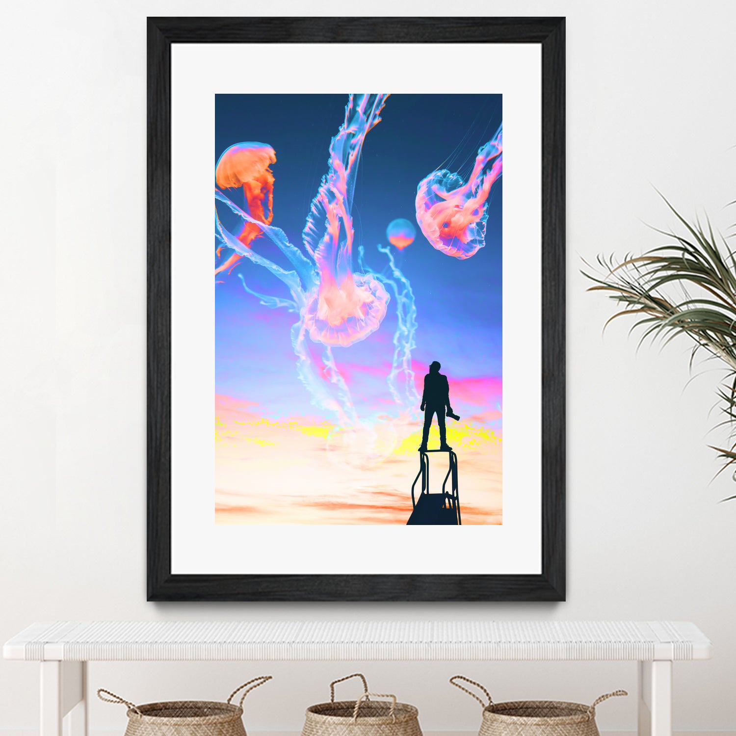 Jelly Clouds Assemblage by Aesthetic Vaporwave on GIANT ART - blue photo illustration