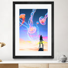 Jelly Clouds Assemblage by Aesthetic Vaporwave on GIANT ART - blue photo illustration