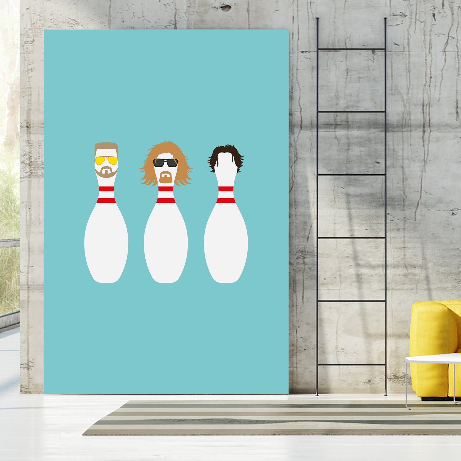 Bowling Dudes by Viktor Hertz on GIANT ART - white vector illustration