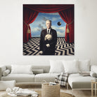 Lynch Vs Magritte by giuseppe conti on GIANT ART - black digital painting