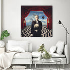 Lynch Vs Magritte by giuseppe conti on GIANT ART - black digital painting