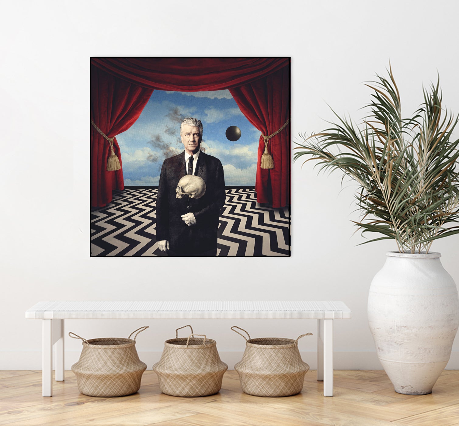 Lynch Vs Magritte by giuseppe conti on GIANT ART - black digital painting