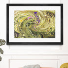 Abstract Marble Painting by Amir Faysal on GIANT ART - yellow digital painting