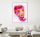 Audrey by Alessandro Pautasso on GIANT ART - pink digital painting