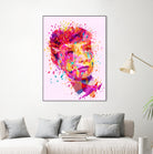 Audrey by Alessandro Pautasso on GIANT ART - pink digital painting