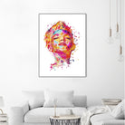 Marilyn White by Alessandro Pautasso on GIANT ART - white digital painting