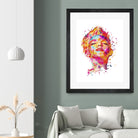 Marilyn White by Alessandro Pautasso on GIANT ART - white digital painting