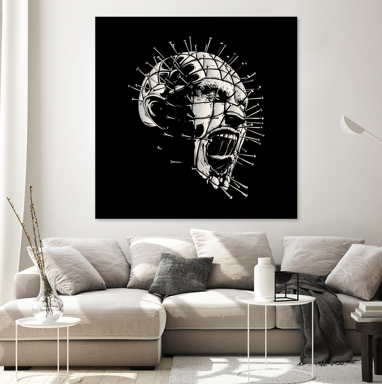 Pinhead by Nick Beery on GIANT ART - black digital drawing