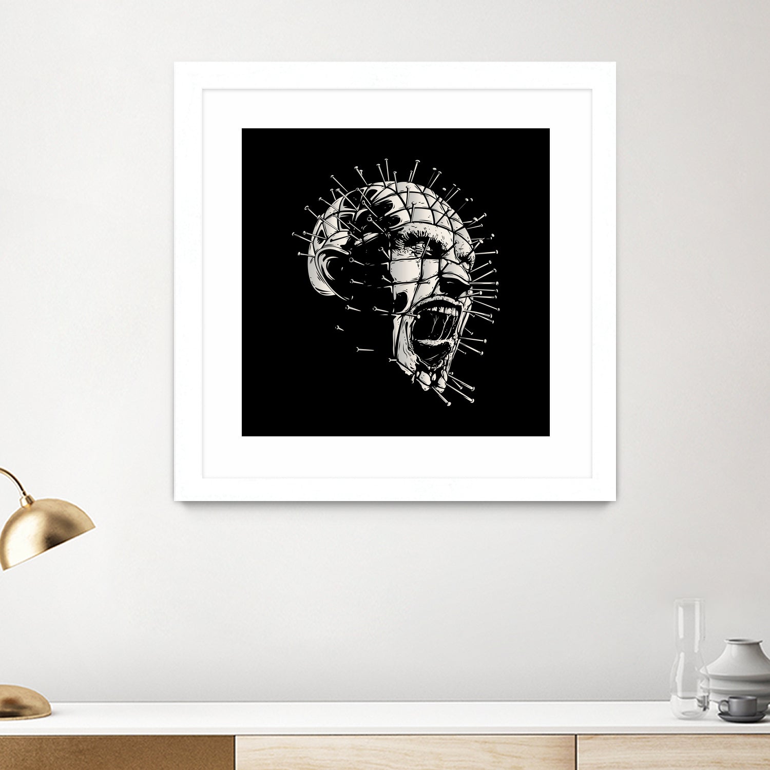 Pinhead by Nick Beery on GIANT ART - black digital drawing