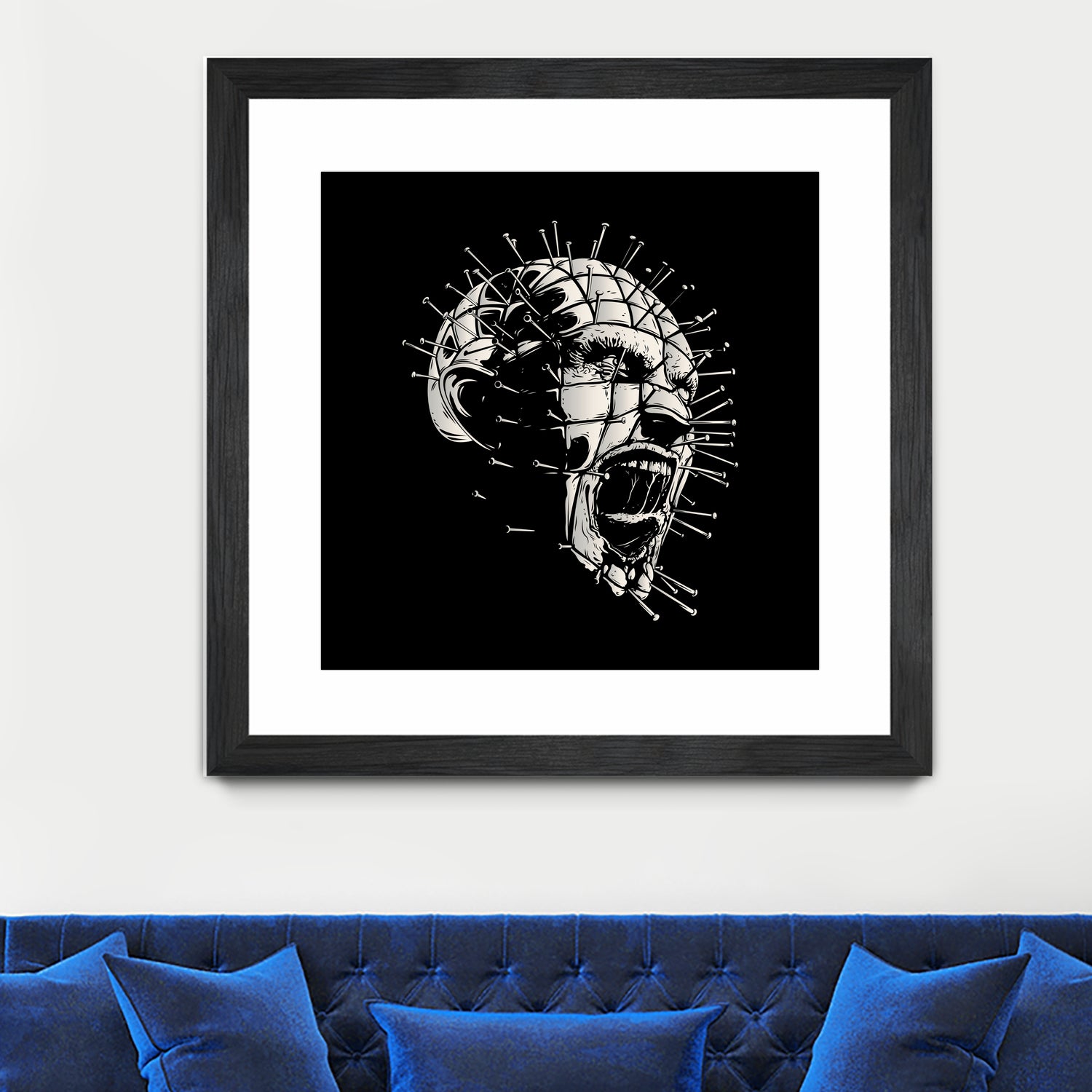 Pinhead by Nick Beery on GIANT ART - black digital drawing