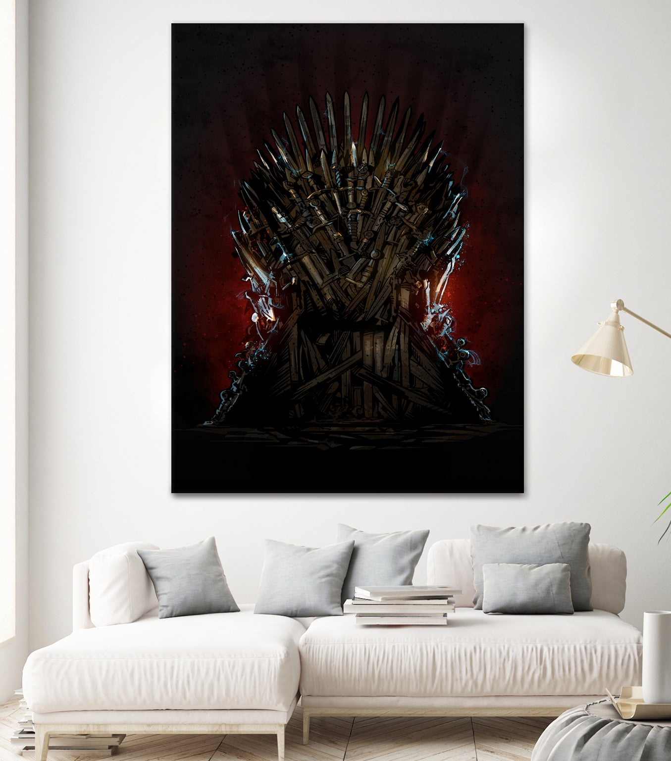 Iron Throne by Nikita Abakumov on GIANT ART - black digital painting