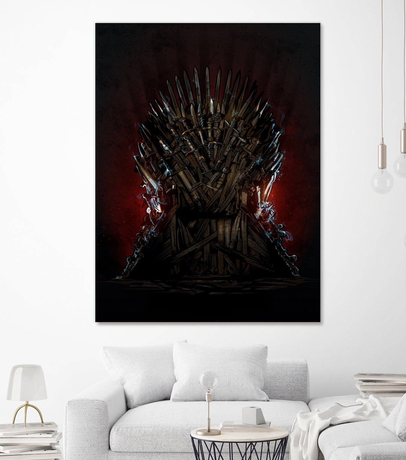 Iron Throne by Nikita Abakumov on GIANT ART - black digital painting