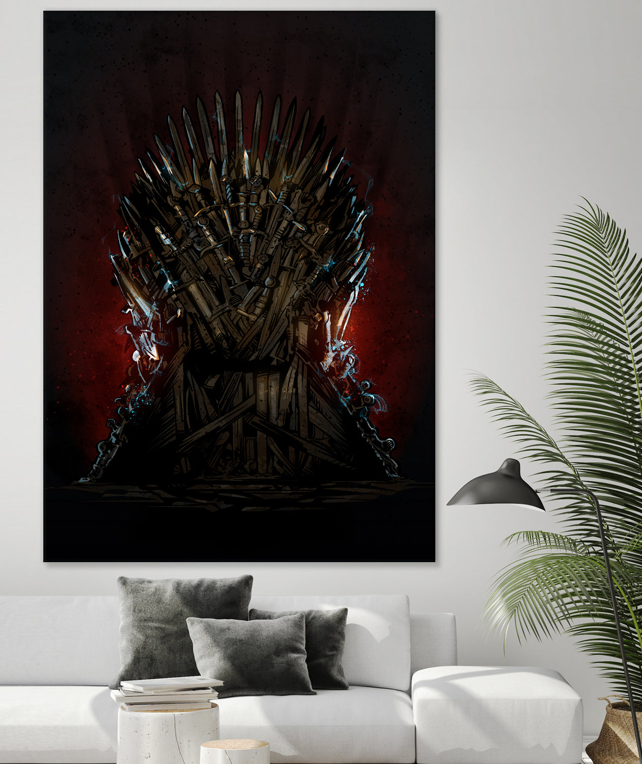 Iron Throne by Nikita Abakumov on GIANT ART - black digital painting