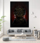 Iron Throne by Nikita Abakumov on GIANT ART - black digital painting