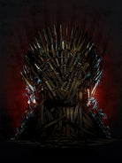 Iron Throne by Nikita Abakumov on GIANT ART - black digital painting