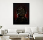 Iron Throne by Nikita Abakumov on GIANT ART - black digital painting