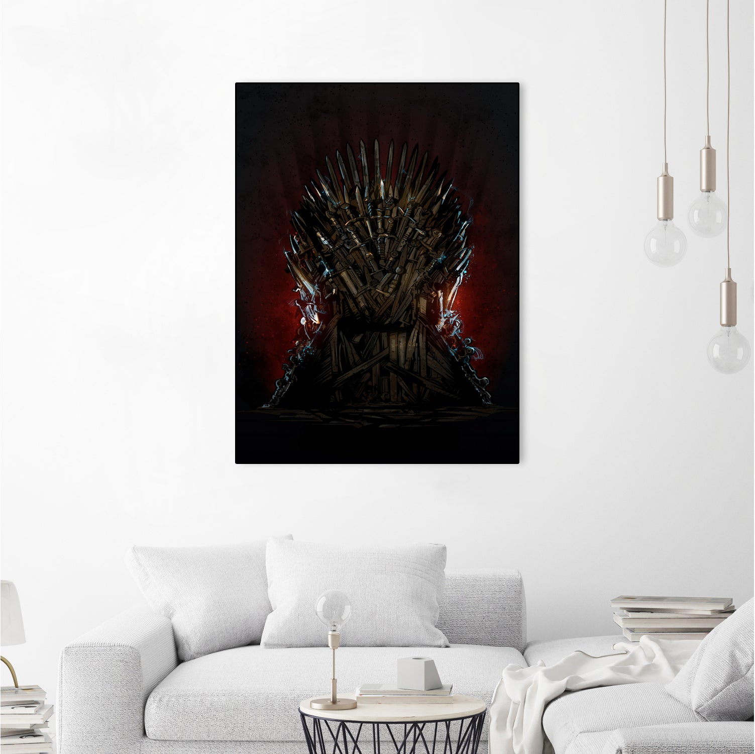 Iron Throne by Nikita Abakumov on GIANT ART - black digital painting