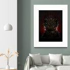 Iron Throne by Nikita Abakumov on GIANT ART - black digital painting