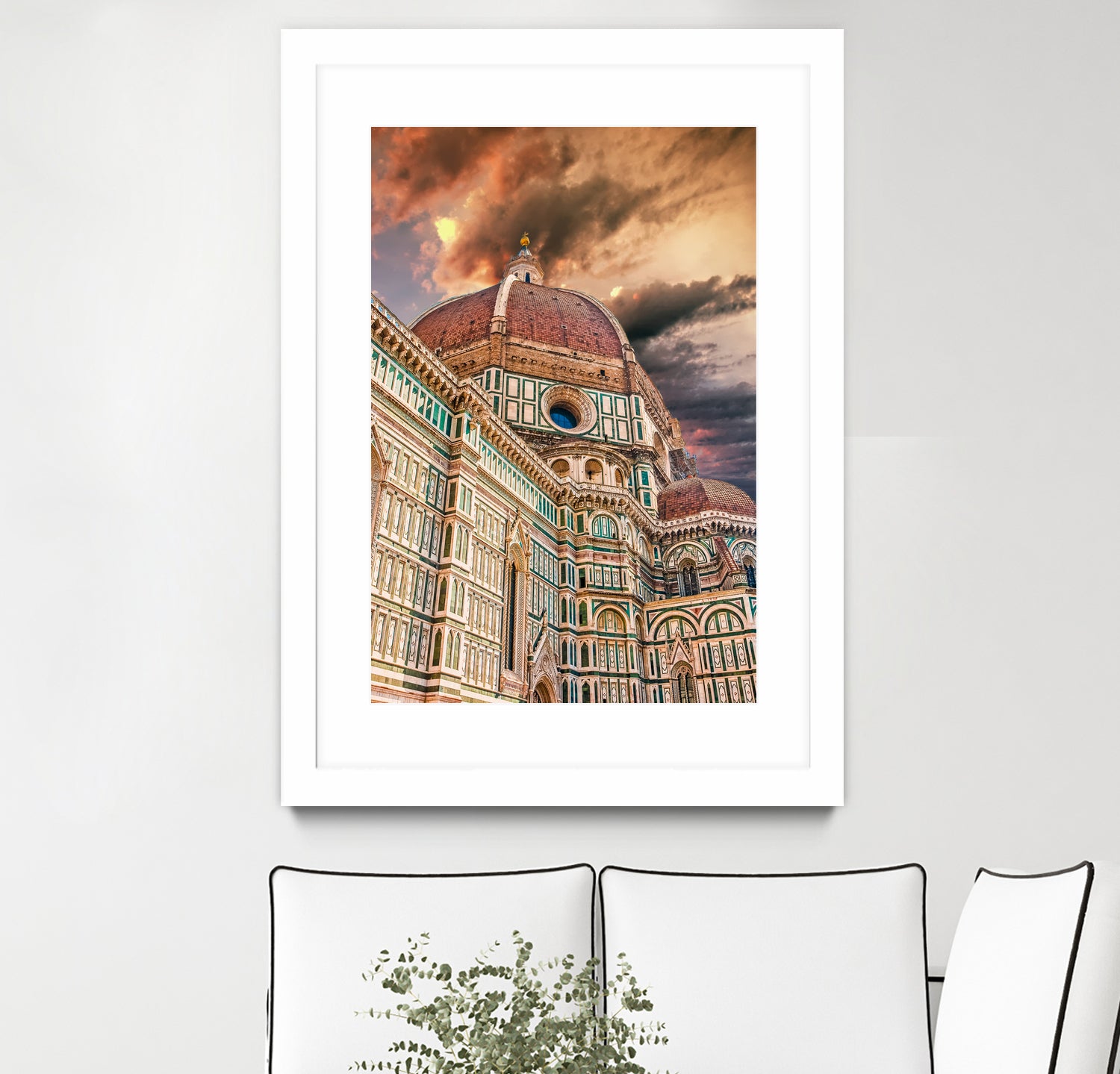 Florence Church Il Duomo by Darryl Brooks on GIANT ART - brown photo manipulation