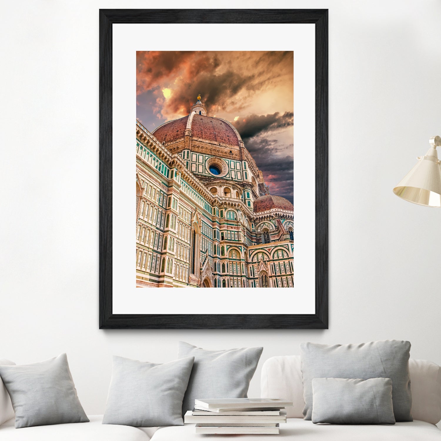 Florence Church Il Duomo by Darryl Brooks on GIANT ART - brown photo manipulation