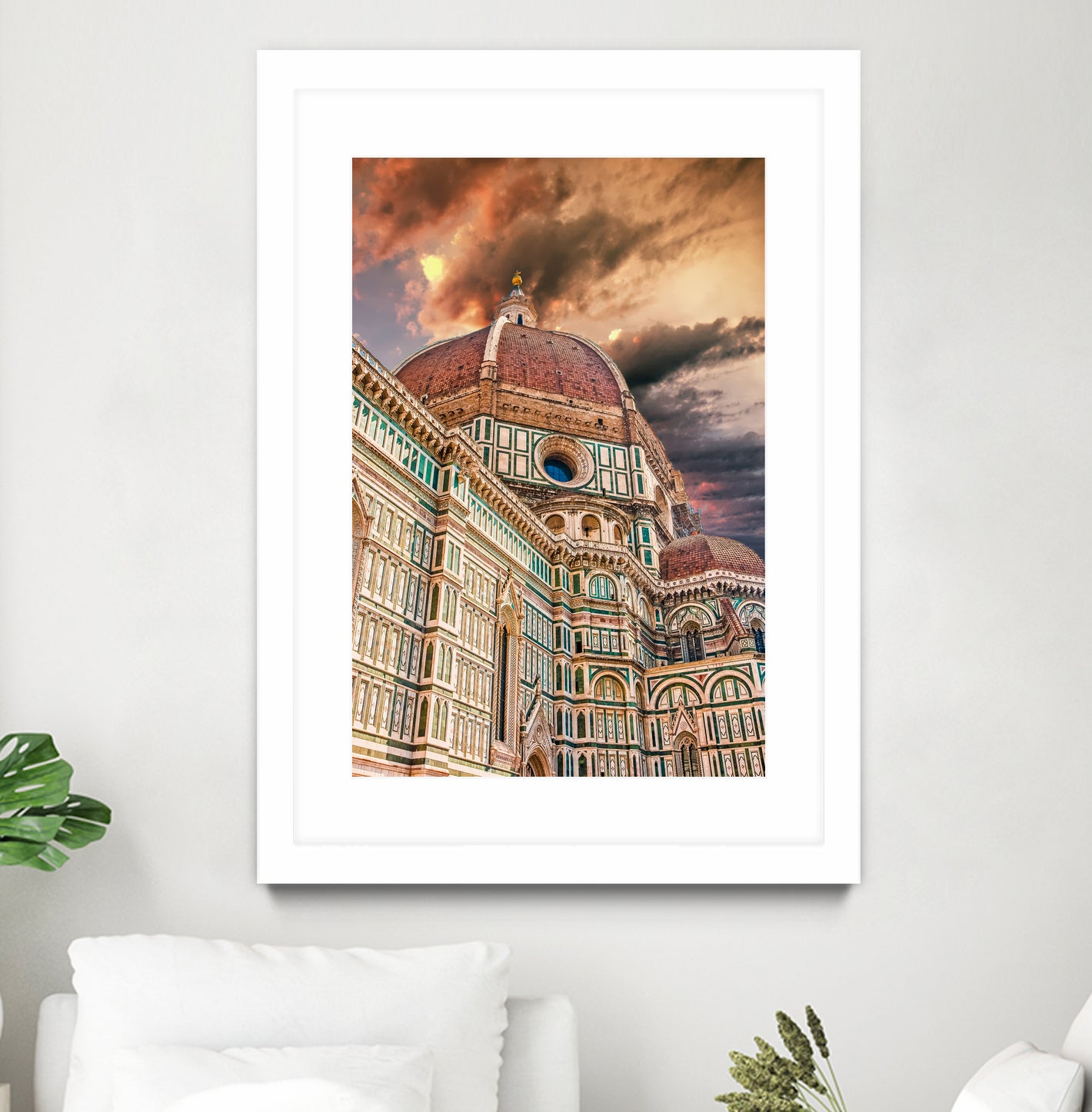 Florence Church Il Duomo by Darryl Brooks on GIANT ART - brown photo manipulation