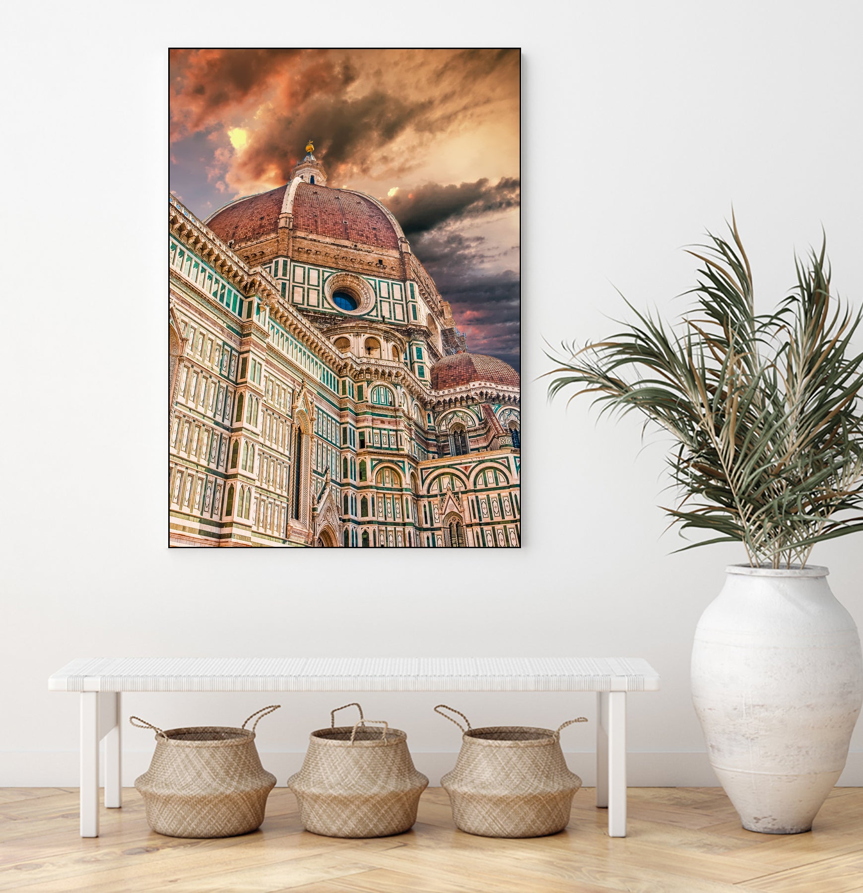 Florence Church Il Duomo by Darryl Brooks on GIANT ART - brown photo manipulation