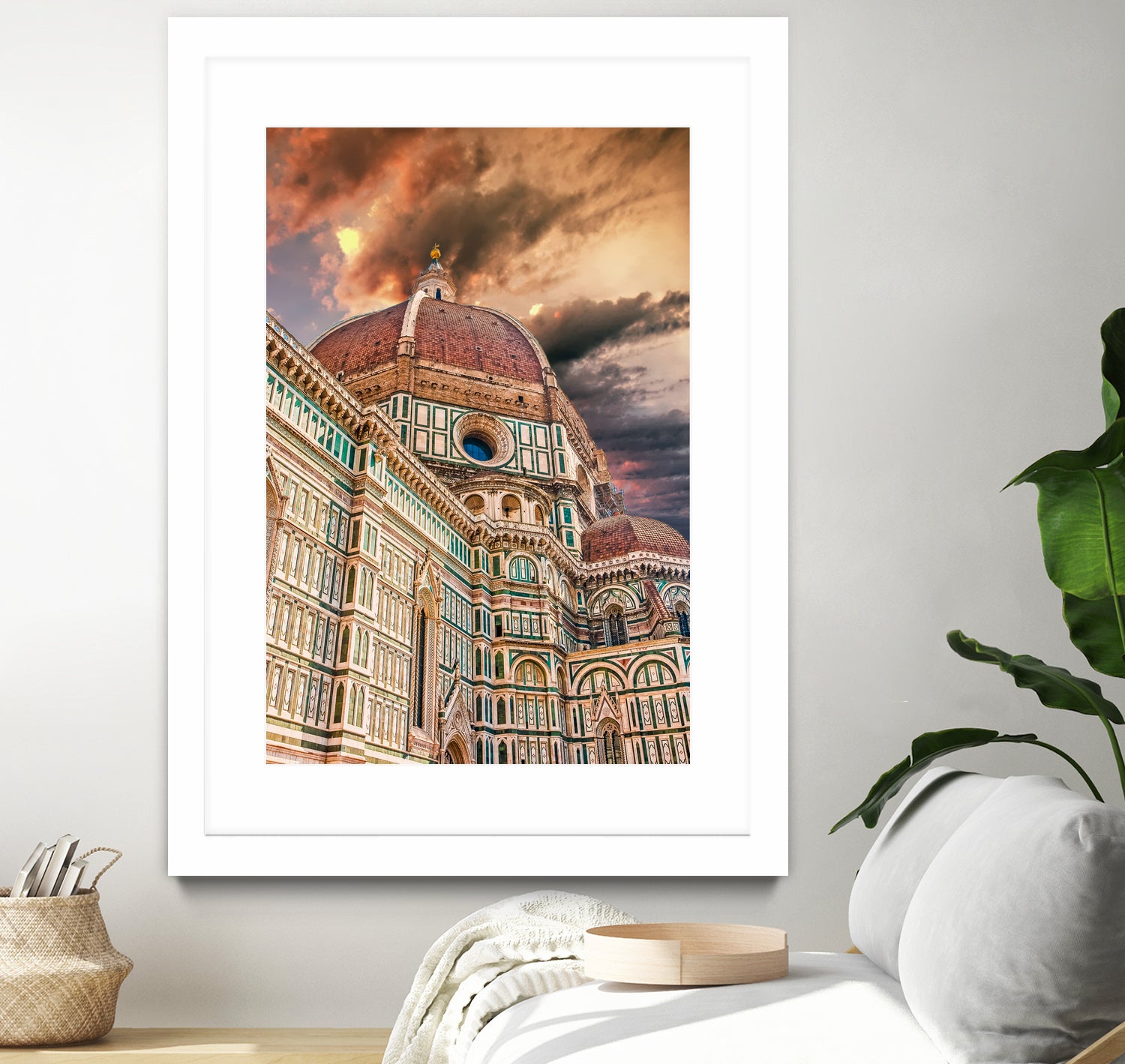 Florence Church Il Duomo by Darryl Brooks on GIANT ART - brown photo manipulation