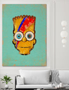 Ziggy Bartdust by Nick Beery on GIANT ART - yellow digital painting