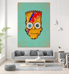 Ziggy Bartdust by Nick Beery on GIANT ART - yellow digital painting