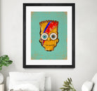 Ziggy Bartdust by Nick Beery on GIANT ART - yellow digital painting