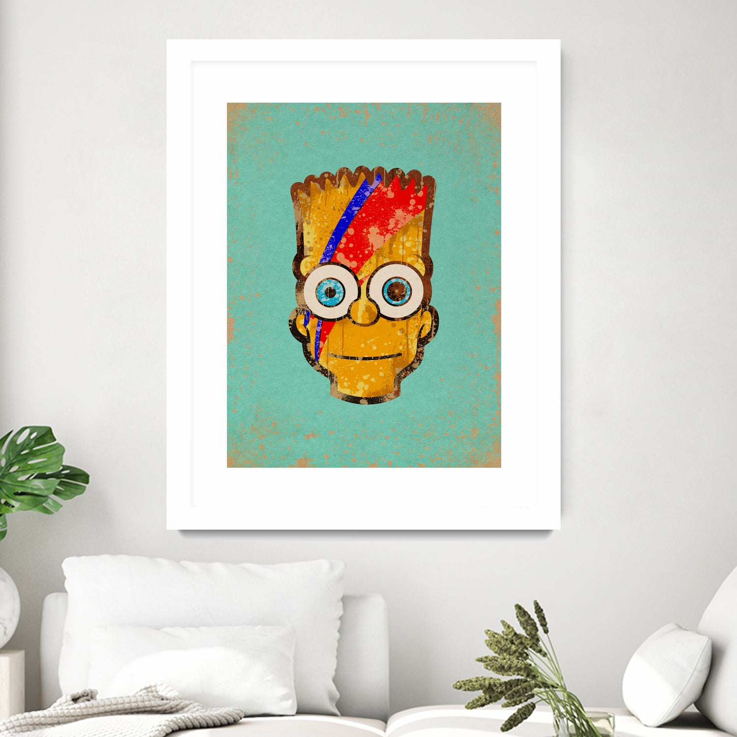 Ziggy Bartdust by Nick Beery on GIANT ART - yellow digital painting