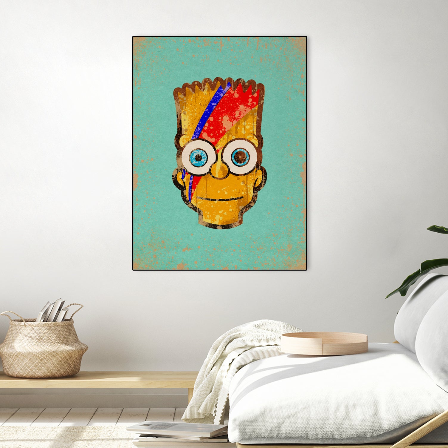 Ziggy Bartdust by Nick Beery on GIANT ART - yellow digital painting