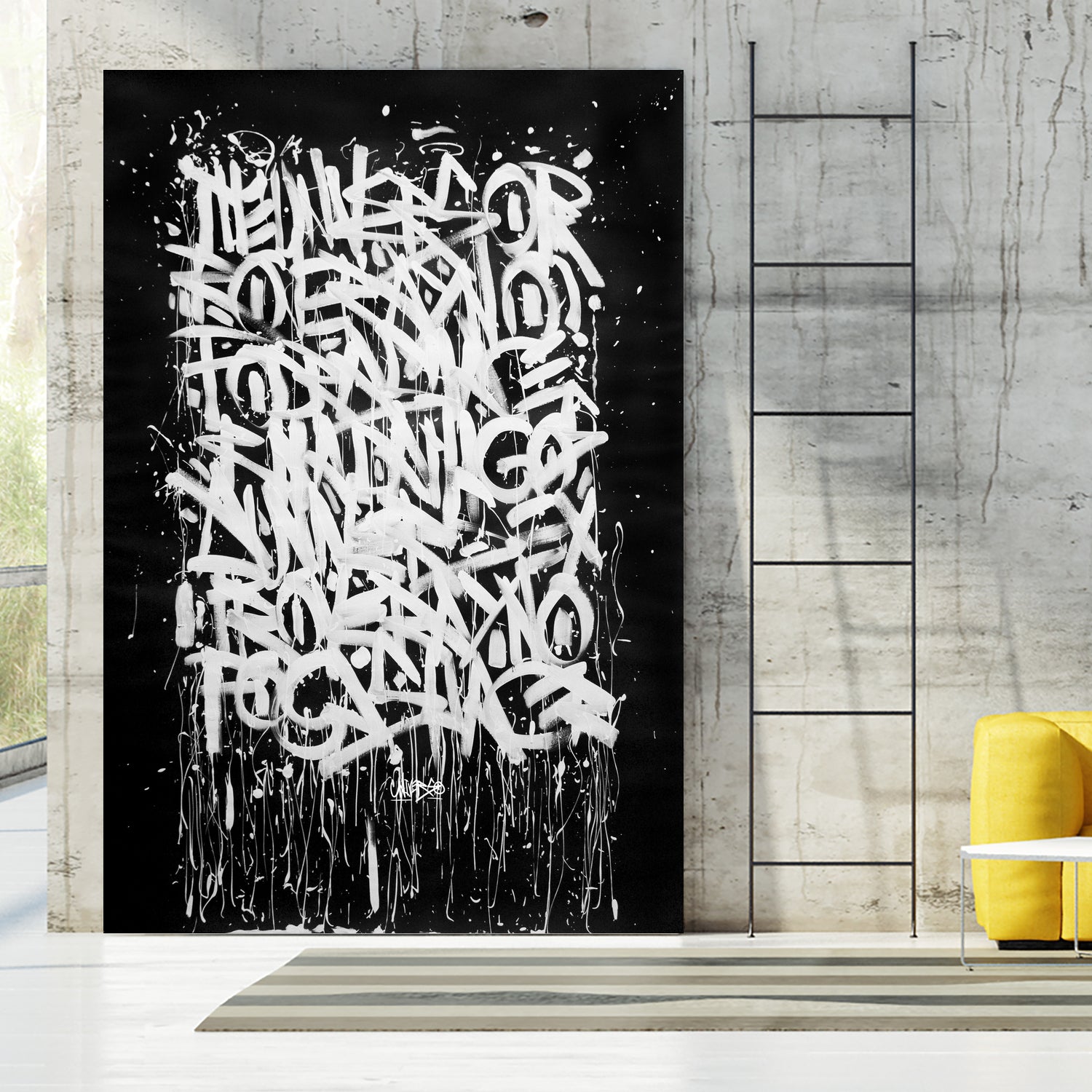 Universo by Nozvvu vvu on GIANT ART - white typography