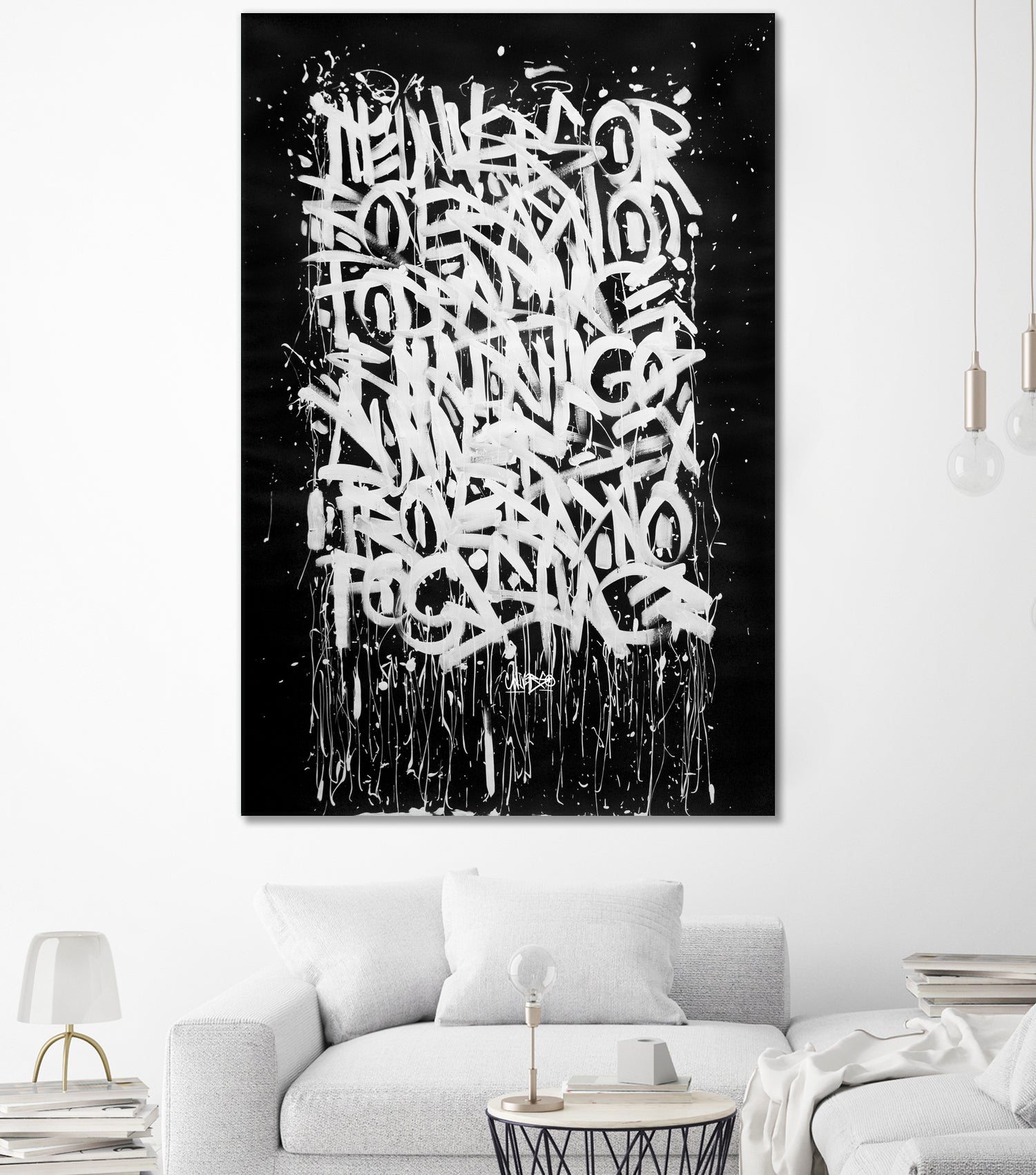 Universo by Nozvvu vvu on GIANT ART - white typography