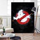 Ghostbusters by Nikita Abakumov on GIANT ART - black digital painting