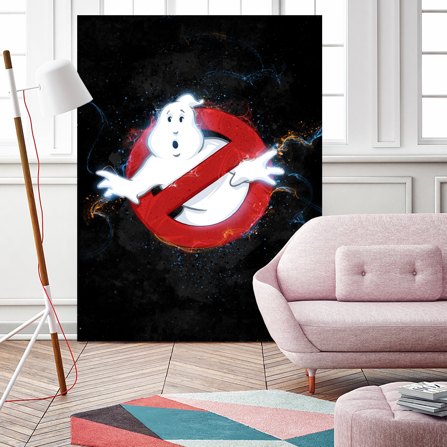 Ghostbusters by Nikita Abakumov on GIANT ART - black digital painting