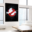 Ghostbusters by Nikita Abakumov on GIANT ART - black digital painting