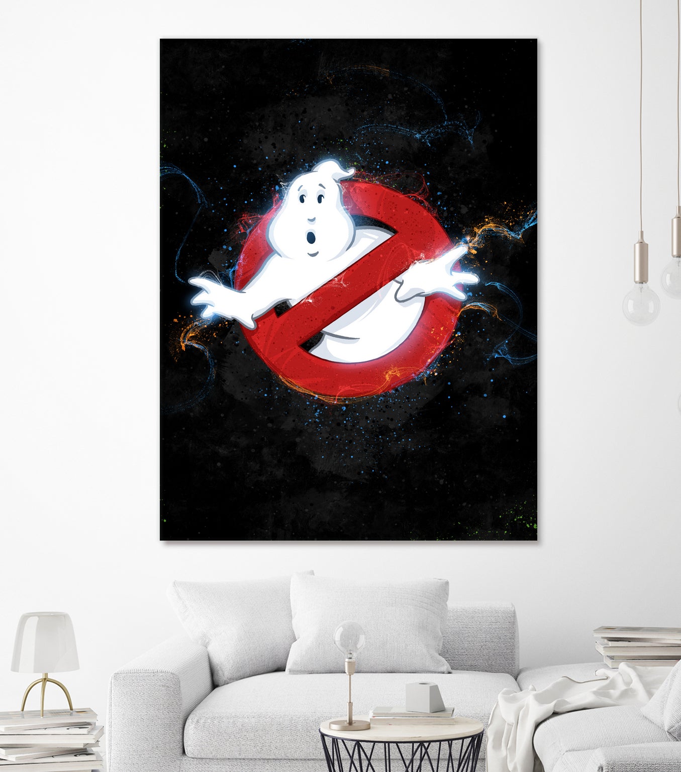 Ghostbusters by Nikita Abakumov on GIANT ART - black digital painting