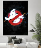 Ghostbusters by Nikita Abakumov on GIANT ART - black digital painting