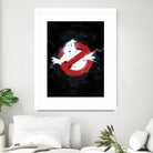 Ghostbusters by Nikita Abakumov on GIANT ART - black digital painting