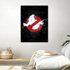 Ghostbusters by Nikita Abakumov on GIANT ART - black digital painting