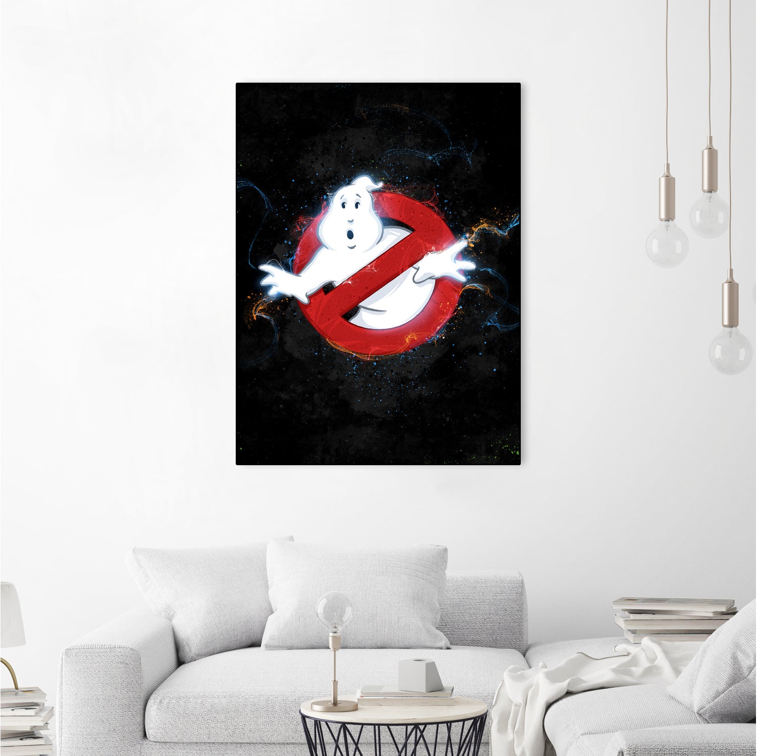 Ghostbusters by Nikita Abakumov on GIANT ART - black digital painting