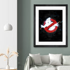 Ghostbusters by Nikita Abakumov on GIANT ART - black digital painting