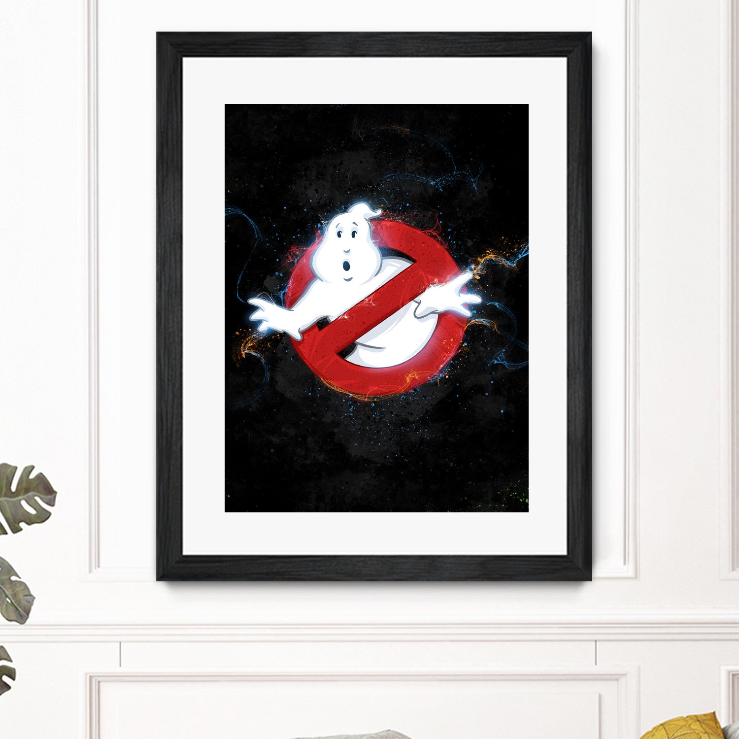 Ghostbusters by Nikita Abakumov on GIANT ART - black digital painting